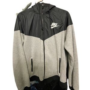 Large grey and black Nike Jacket